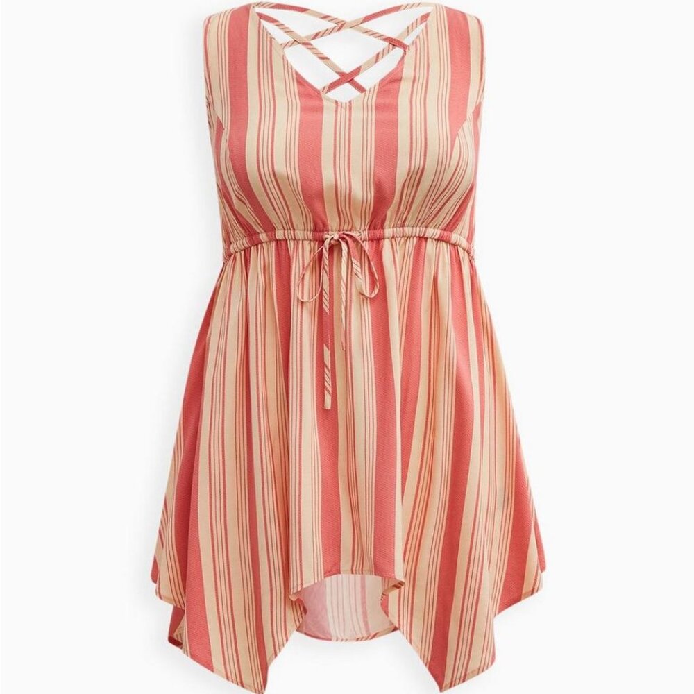 Torrid Sleeveless Tunic Length Summer Tank  size 5X  EUC